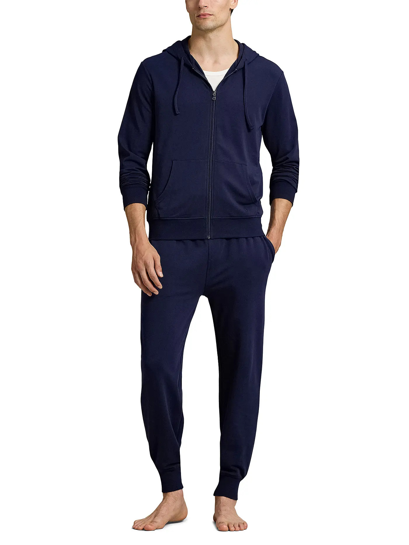 POLO RALPH LAUREN | Loungewear Kapuzensweatjacke | blau